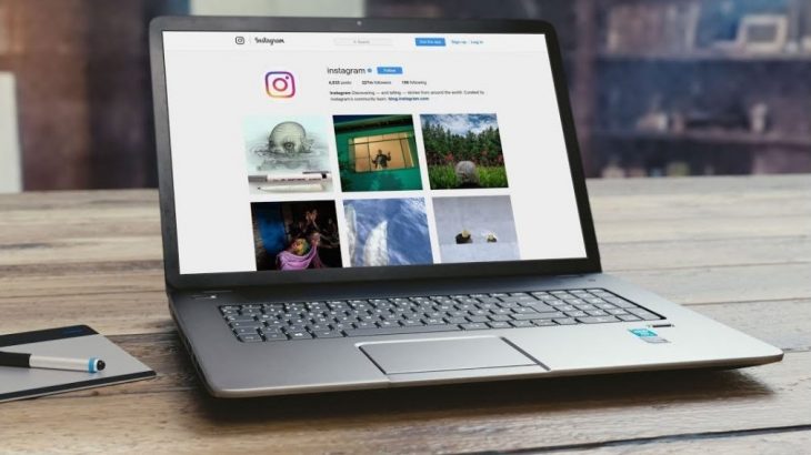 Instagram teston postimin nga kompjuteri