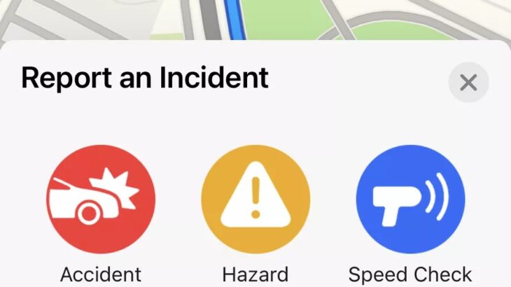 Përdoruesit e Apple Maps do të mund të raportojnë incidentet rrugore