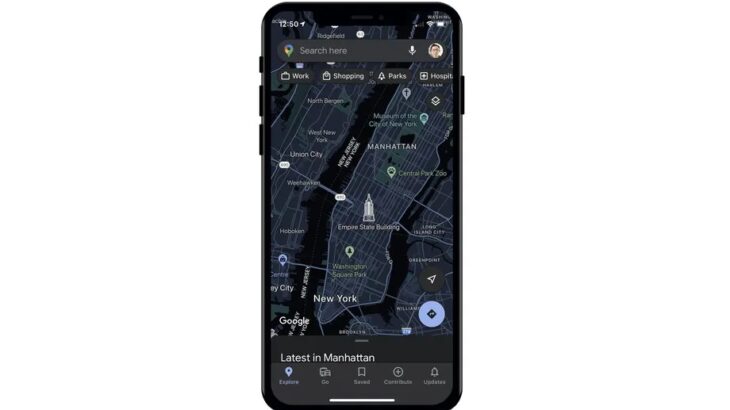 Dark Mode vjen në Google Maps për iOS