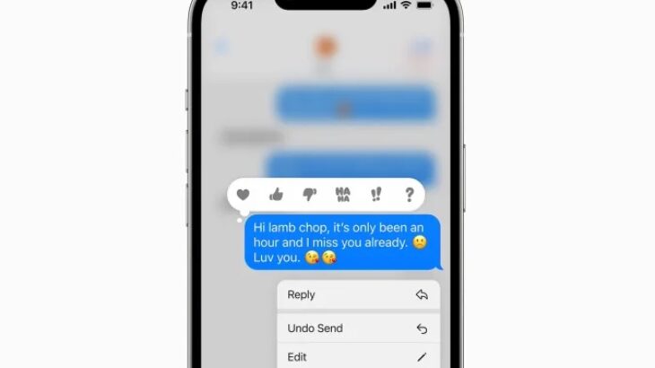 iOS 16 do të tregojë historikun e editimit të mesazheve pasi janë dërguar