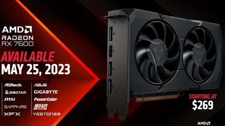 Radeon RX 7600 është karta parë grafike me arkitekturën e re të AMD nën 300 dollarë