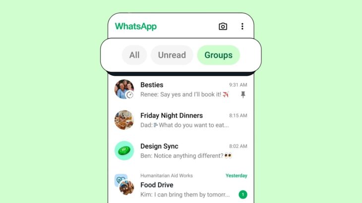 WhatsApp shton filtra që ndihmojnë në kërkimin e bisedave dhe mesazheve