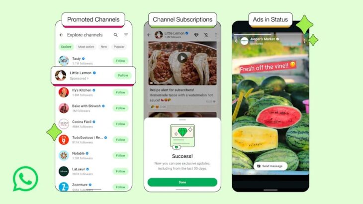 Reklamat mbërrijnë në aplikacionin WhatsApp